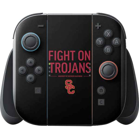 University of Southern California Fight On Trojans Nintendo Switch 2 (2025) with Joy-Con Skin